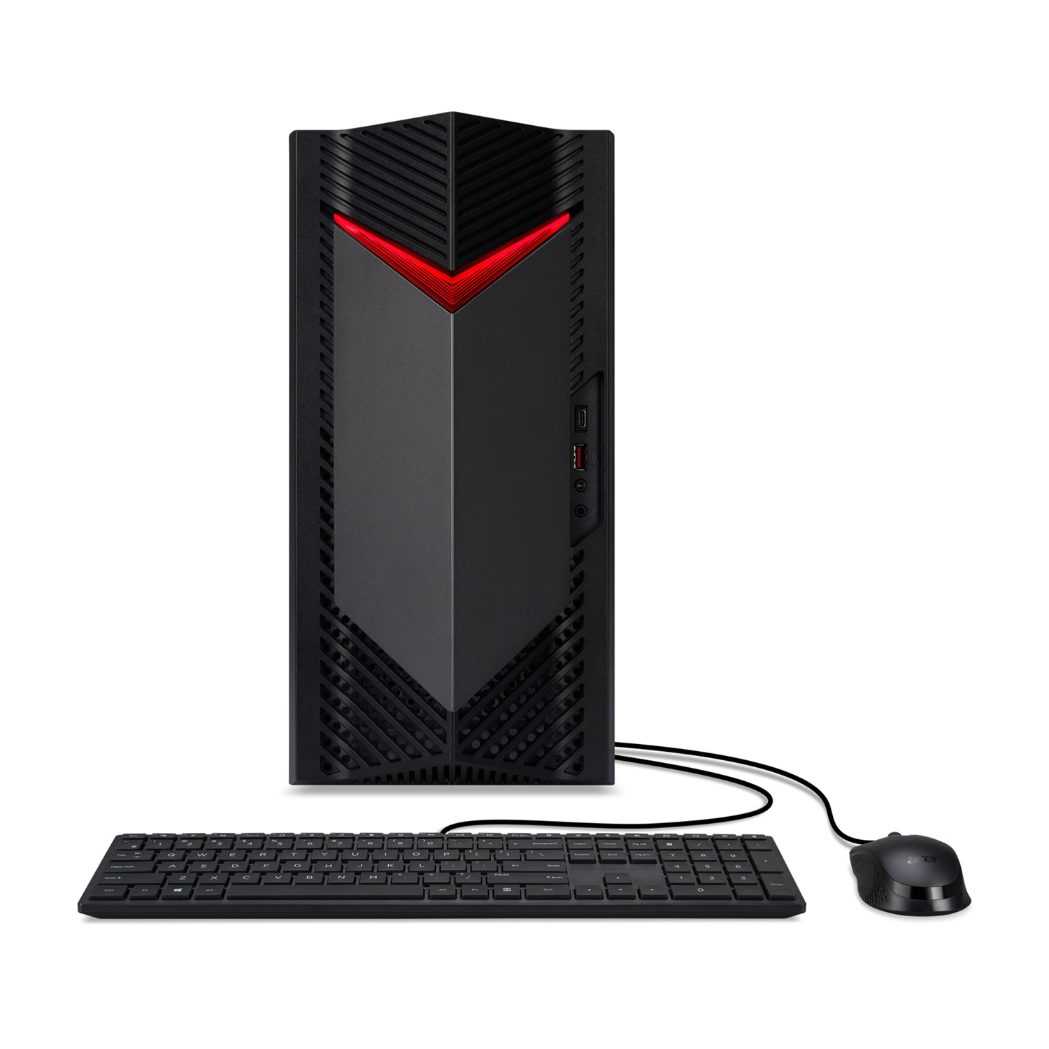 Acer Desktop Nitro 50 N50-650, Intel®, Core I5 13400F, 2.5 GHz, GeForce Rtx™ 4060, RAM 16 GB, 512 GB SSD