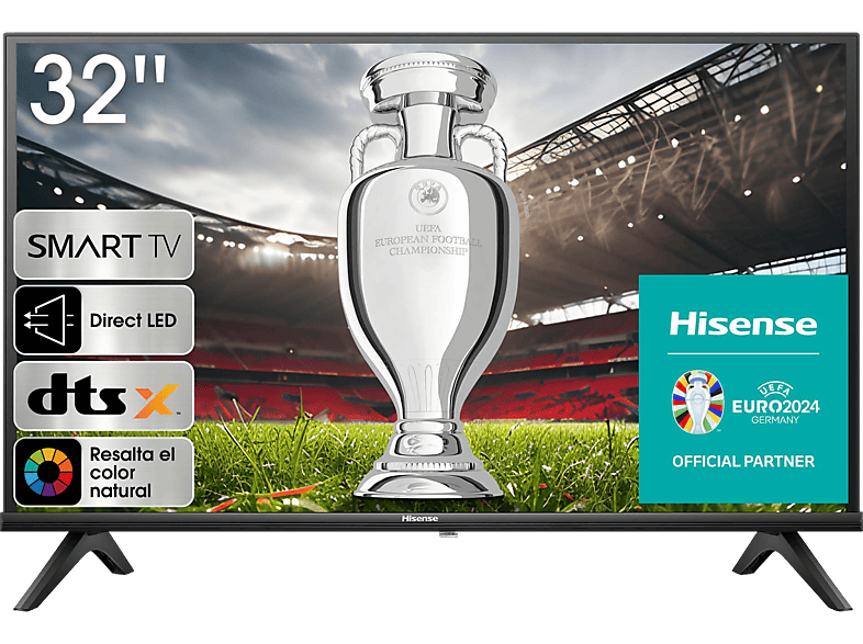 TV LED 32  TCL 32S5200, HD-ready, Quad Core, Smart TV, DVB-T2 (H.265),  Android, Negro