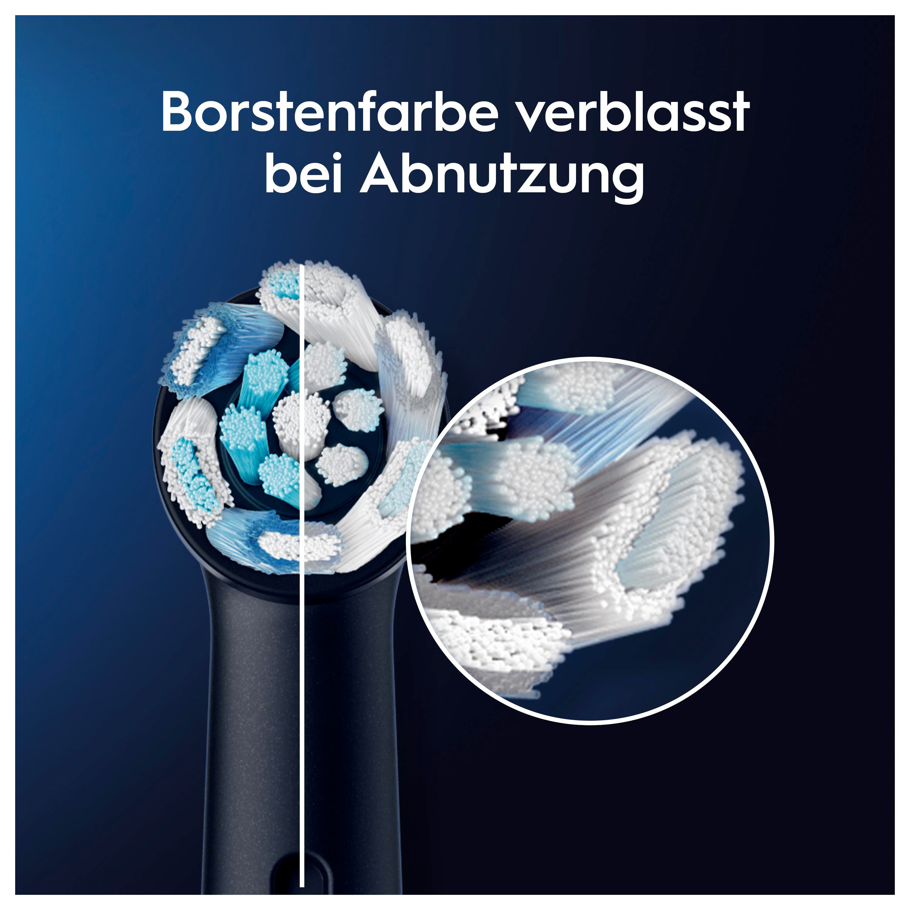 Black 6 Aufsteckbürsten Stück Reinigung ORAL-B iO Ultimative