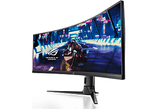 ASUS ROG Strix XG49VQ 49'' Ívelt UWQHD 144 Hz 32:9 FreeSync VA LED Gamer monitor, fekete