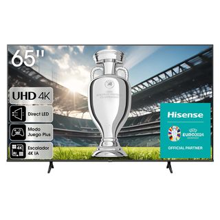 TV LED 65'' - Hisense 65A6K, Smart TV, UHD 4K, Dolby Vision, Modo juego Plus, DTS Virtual X, Control por voz