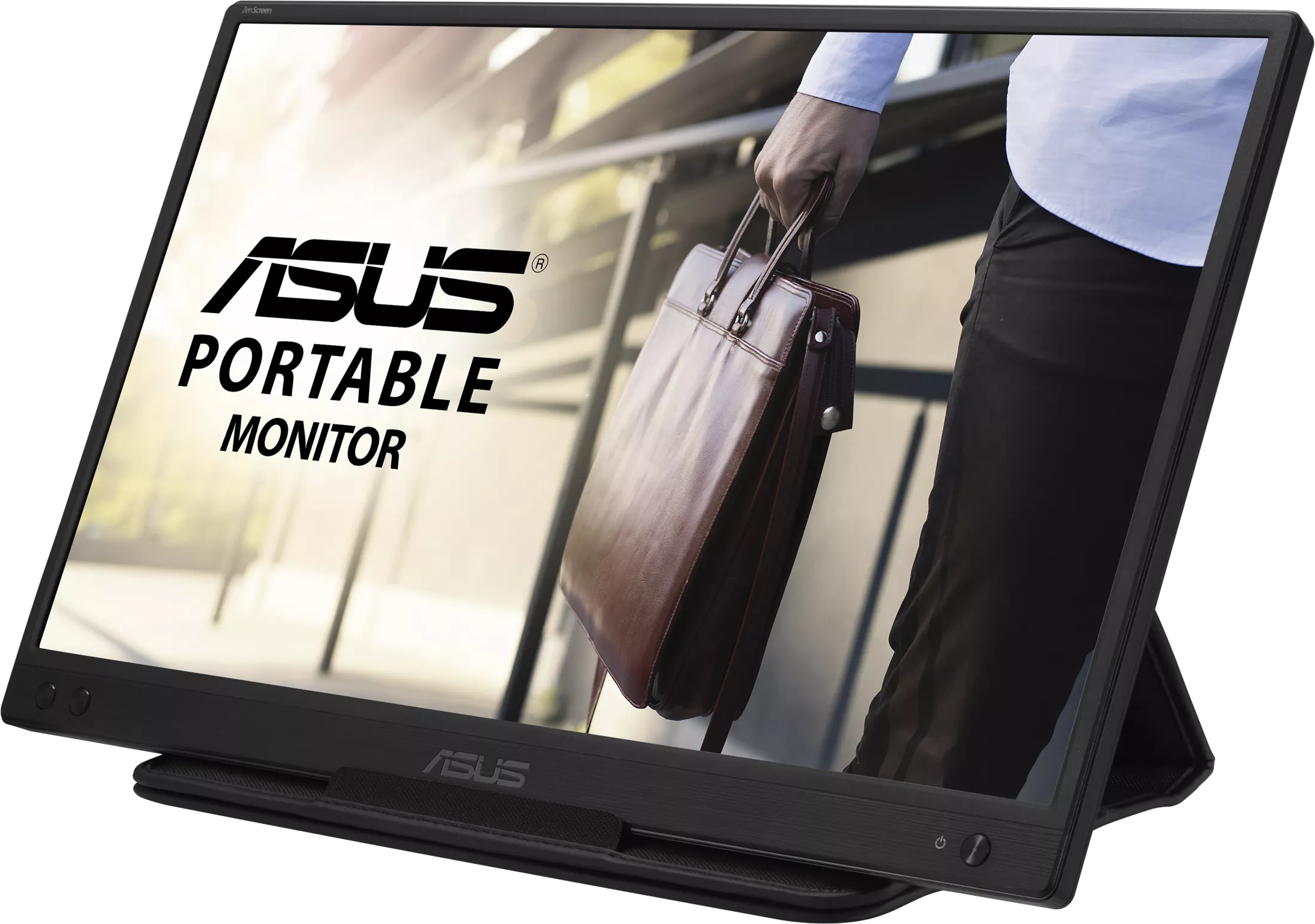 ASUS ZenScreen MB166C 15,6'' Sík FullHD 60 Hz 16:9 IPS LED Hordozható Monitor, fekete