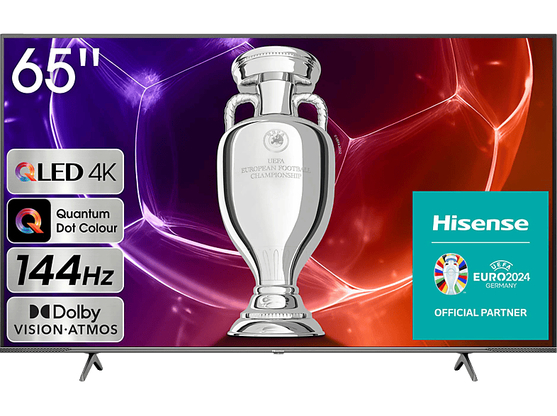 TV LED 65''  Hisense 65A6K, Smart TV, UHD 4K, Dolby Vision, Modo juego  Plus, DTS Virtual X, Control por voz