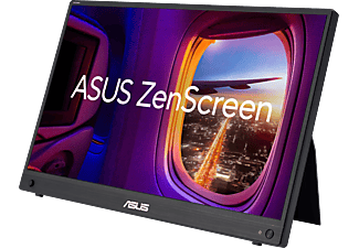 ASUS ZenScreen MB16AHG 15,6'' Sík FullHD 144 Hz 16:9 FreeSync IPS LED Hordozható Monitor, fekete