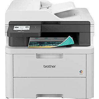 Impresora multifunción - Brother MFC-L3740CDW, Láser a color, Color y monocolor 13 ppm, WLAN/LAN, Gris
