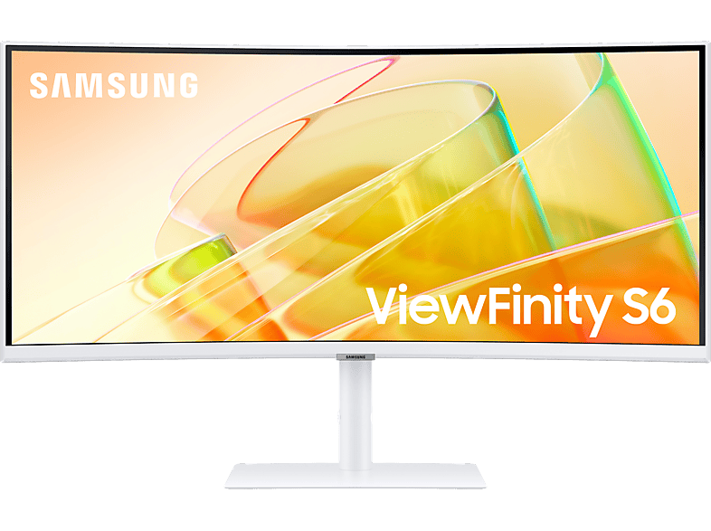 SAMSUNG ViewFinity S6 LS34C650TAU 34 UWQHD Monitor (5 ms Reaktionszeit, 100 Hz)