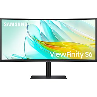 SAMSUNG ViewFinity S6 LS34C652UAU - Monitor, 34 ", UWQHD, 100 Hz, Nero