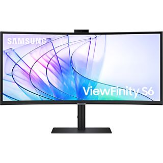 SAMSUNG ViewFinity S6 LS34C652VAU - Monitor, 34 ", UWQHD, 100 Hz, Nero