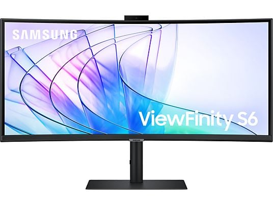 SAMSUNG ViewFinity S6 LS34C652VAU - Monitor, 34 ", UWQHD, 100 Hz, Nero
