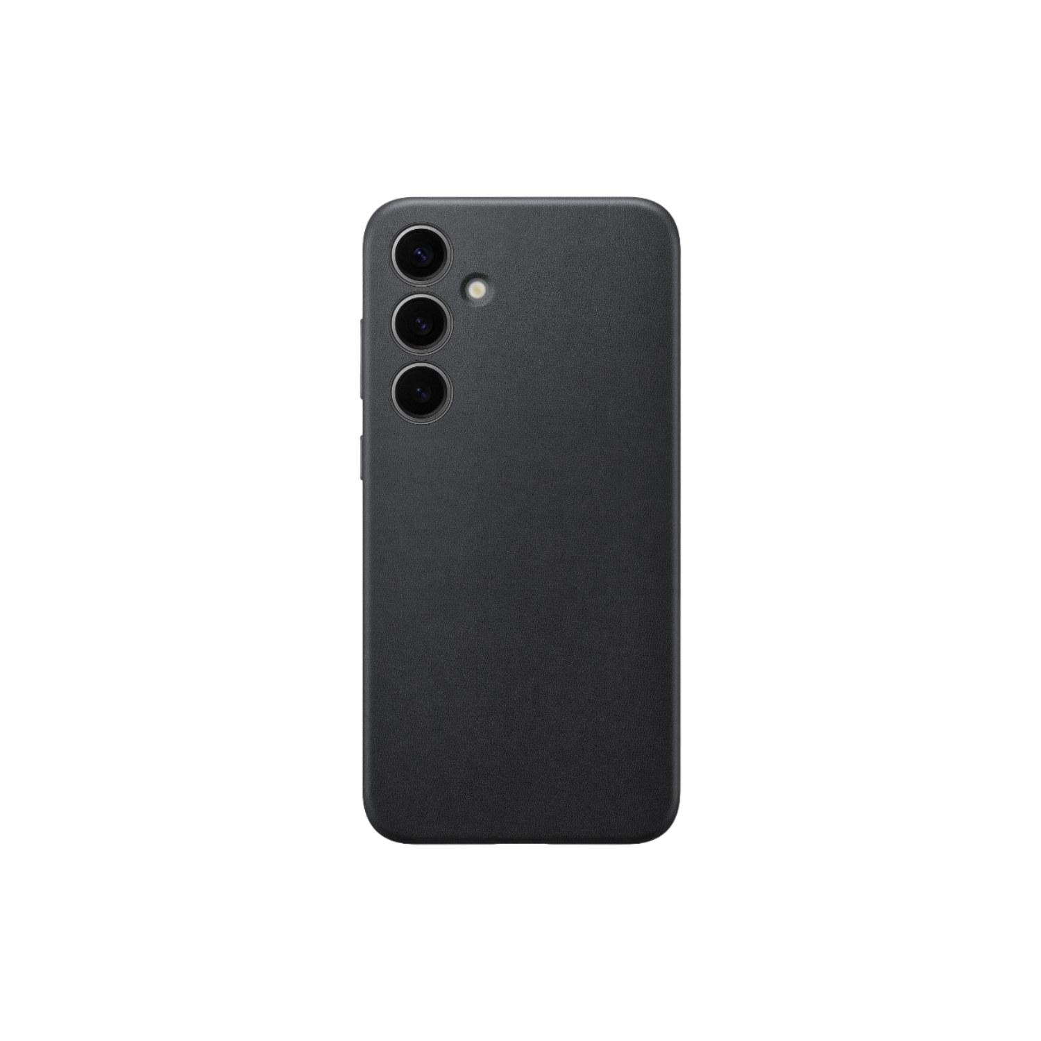 Samsung Galaxy S24 Plus Vegan Leather Case Zwart afbeelding