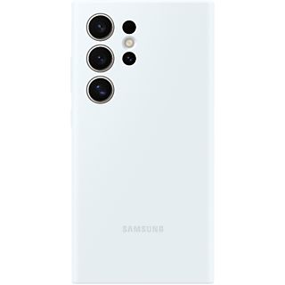 SAMSUNG Galaxy S24 Ultra Siliconen Case Wit