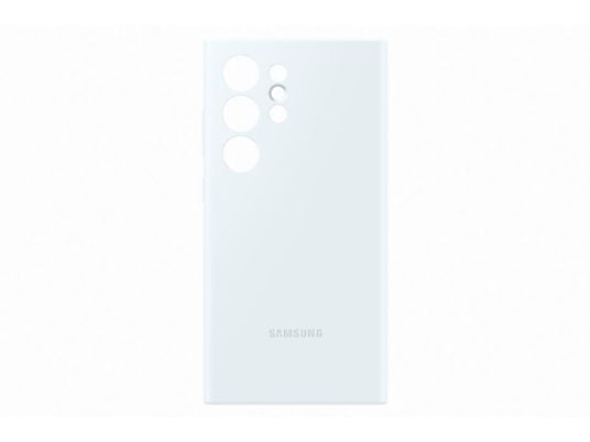 SAMSUNG Galaxy S24 Ultra Siliconen Case Wit