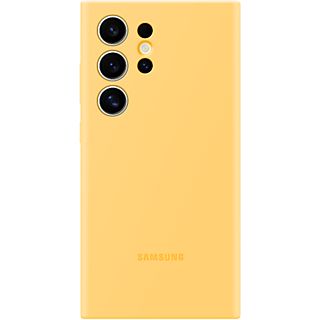 SAMSUNG Galaxy S24 Ultra Siliconen Case Geel