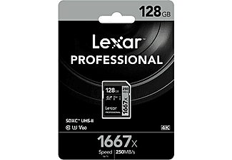 LEXAR 128GB Professional 1667x SDXC™ UHS-II, 250MB/s okuma 90MB/s yazma C10 V60 U3 Hafıza Kartı_2