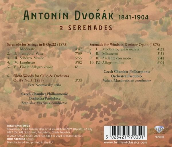 Albumcover mit Noten und Text, mit CD-Hülle.