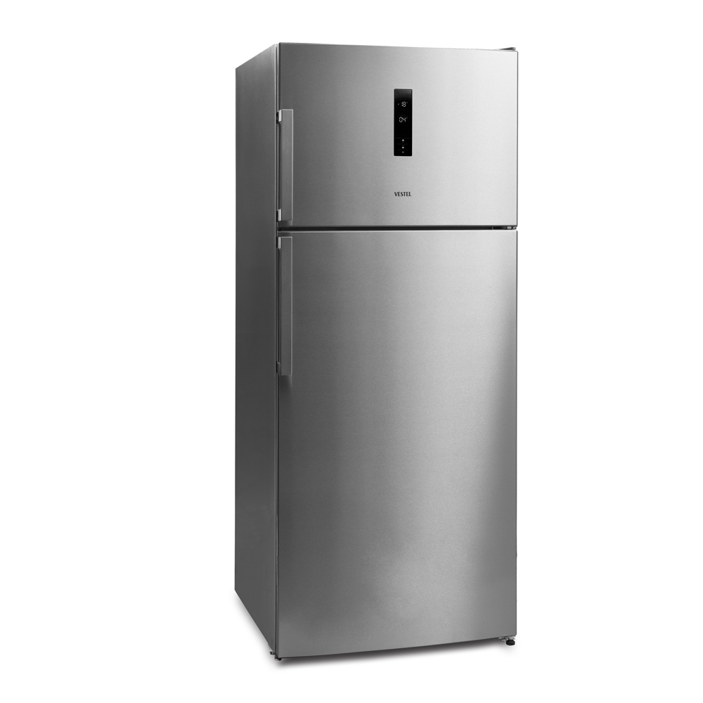 VESTEL NF60022 EX GI Pro WIFI D Enerji Sınıfı 523 L Üstten Donduruculu No-Frost Buzdolabı Inox