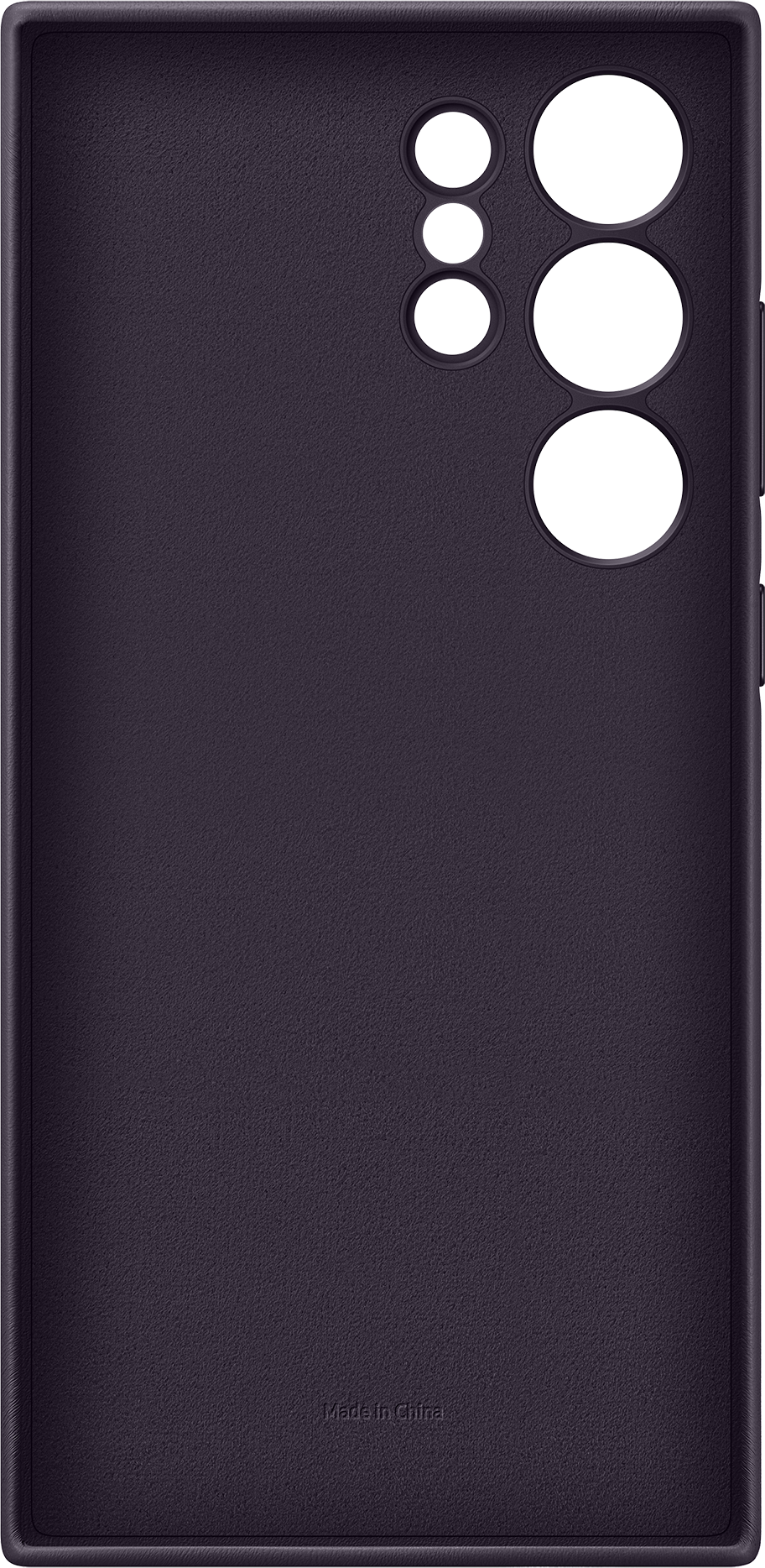 SAMSUNG SGS24U VEGAN LEATHER CASE DARK PURPLE -  (Adatto per modello:  )