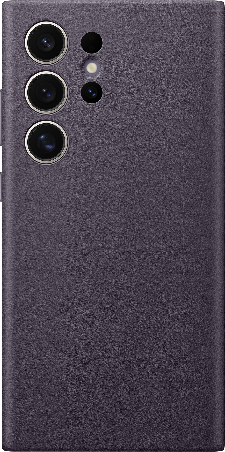 SAMSUNG SGS24U VEGAN LEATHER CASE DARK PURPLE -  (Adatto per modello:  )