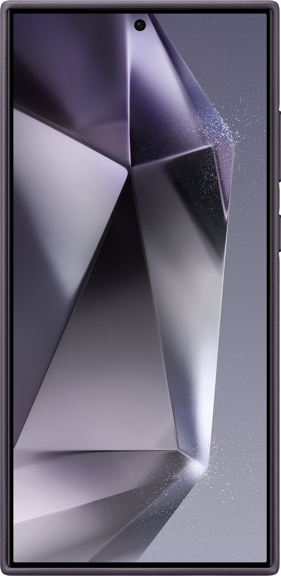 SAMSUNG SGS24U VEGAN LEATHER CASE DARK PURPLE -  (Adatto per modello:  )