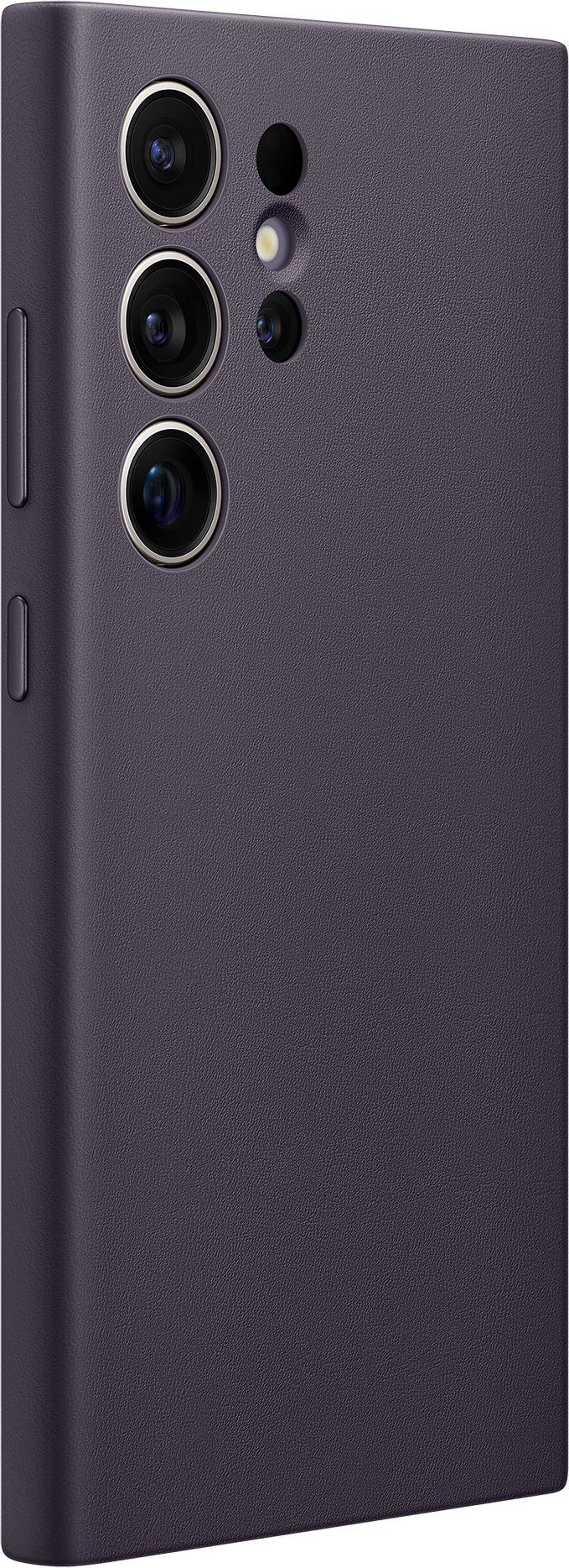 SAMSUNG SGS24U VEGAN LEATHER CASE DARK PURPLE -  (Adatto per modello:  )
