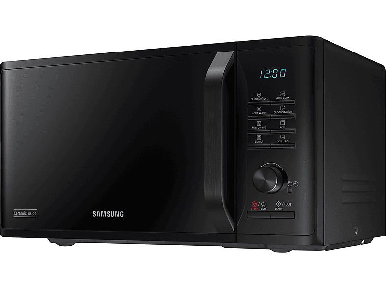 Thumbnail - SAMSUNG MG23B3515AK/EN, Mikrowelle (800 Watt, Grillfunktion)