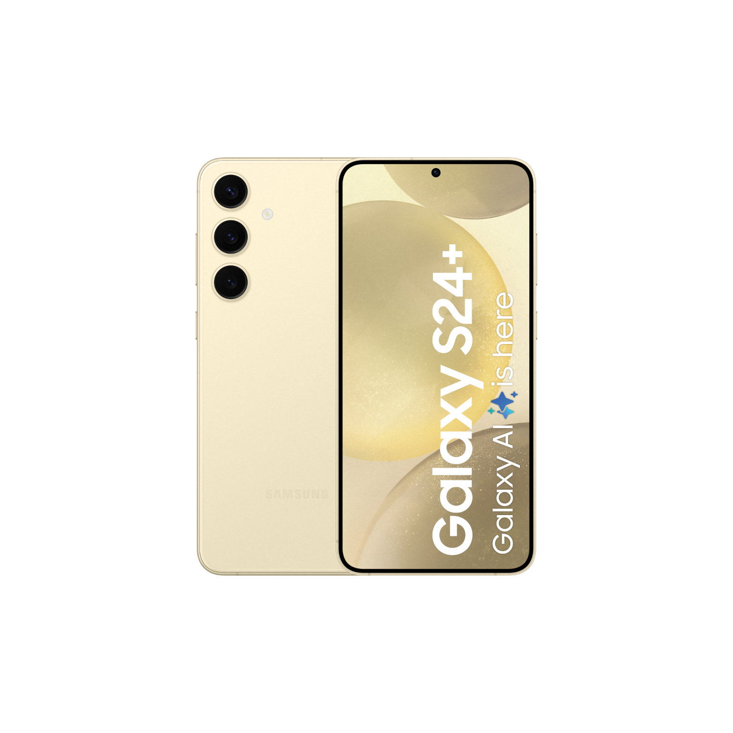 SAMSUNG Galaxy S24 Plus 5G -512 GB Amber Geel kopen? | MediaMarkt