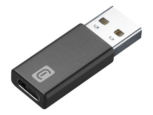 CELLULAR LINE USBCADAPTERTOUSBK - USB-C zu USB Adapter (Schwarz)