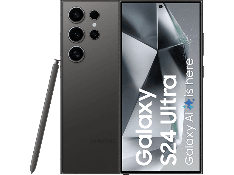 SAMSUNG Galaxy S24 Ultra 5G | 256 GB Titanium Zwart kopen? | MediaMarkt