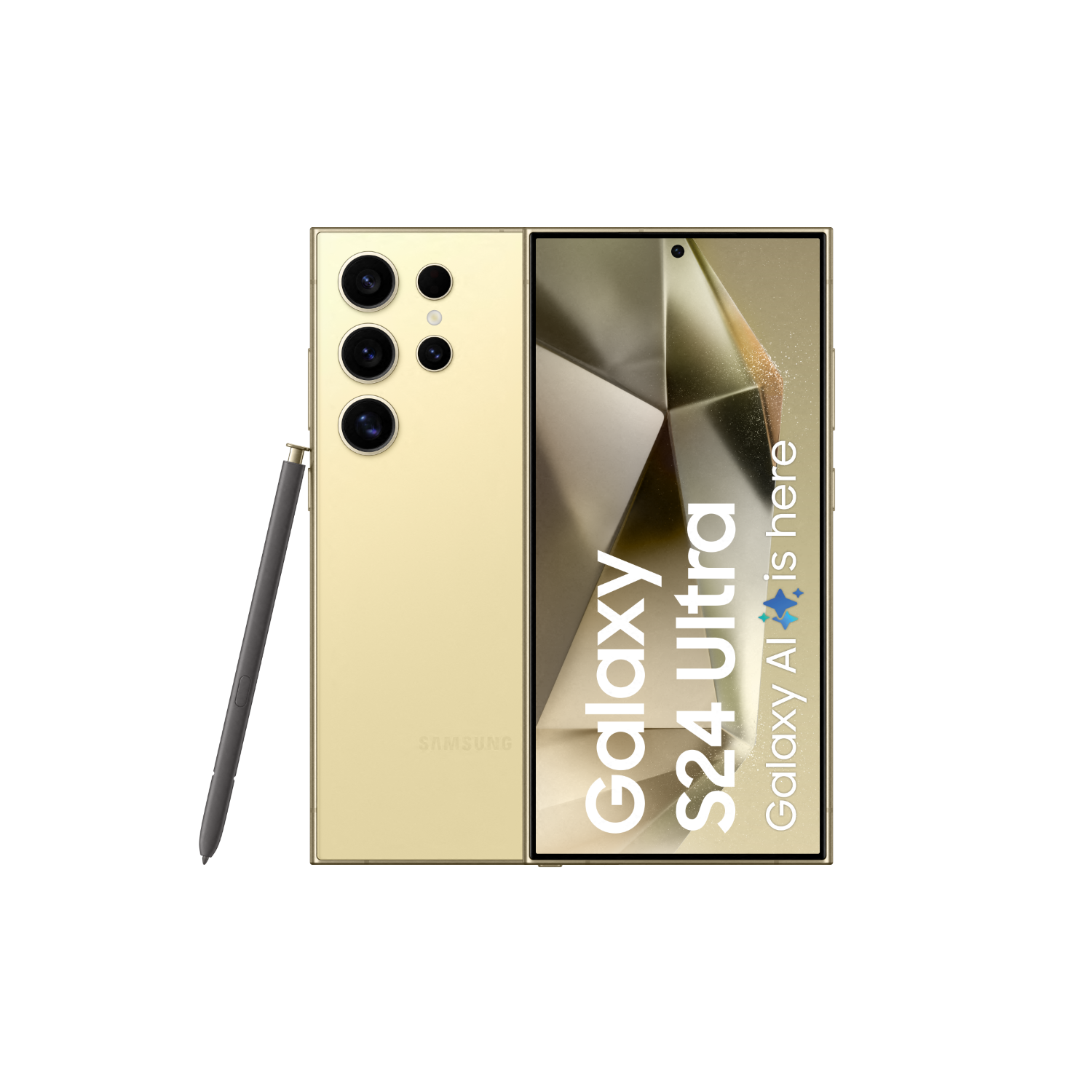 SAMSUNG Galaxy S24 Ultra 5G | 256 GB Titanium Geel - 256 GB Geel