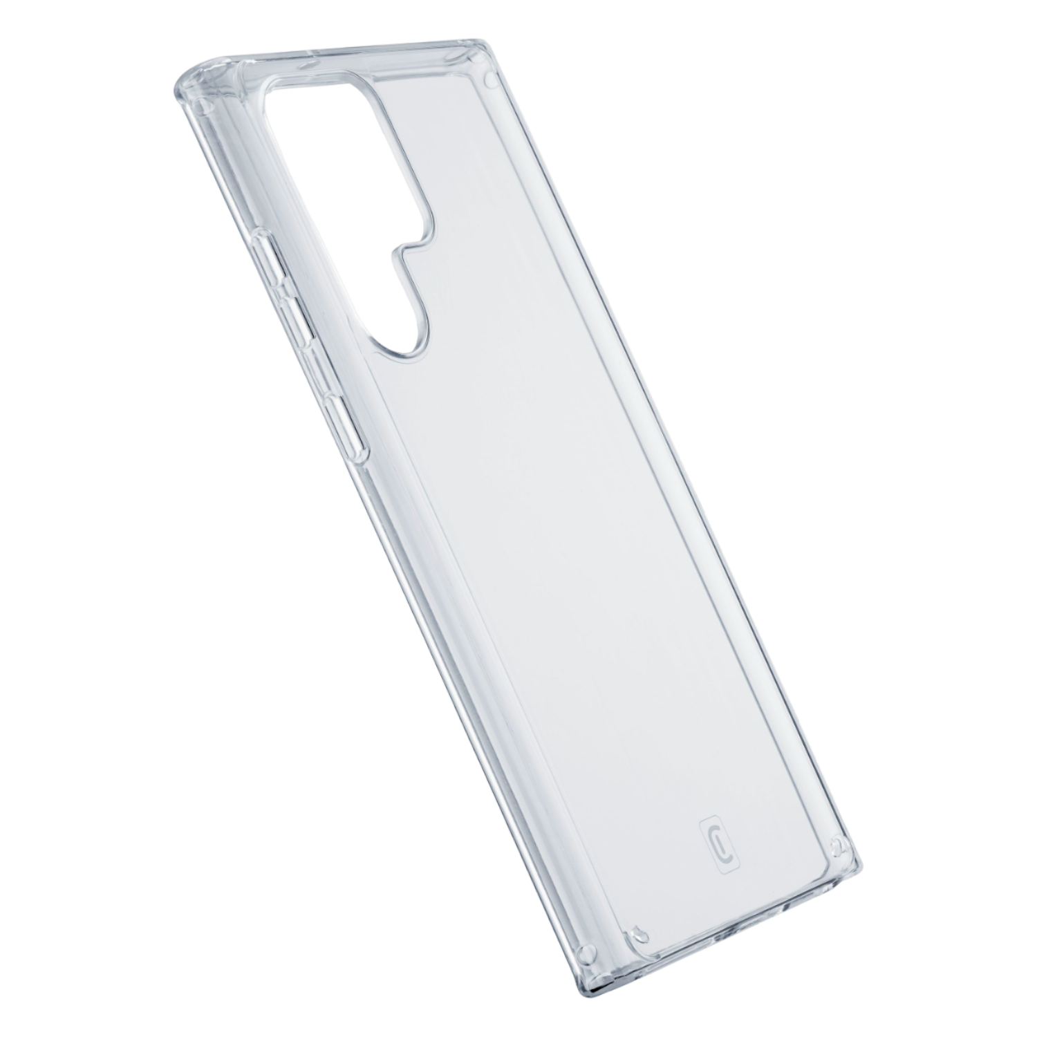 CELLULARLINE Clear Duo Case voor Samsung Galaxy S24 Ultra Transparant afbeelding