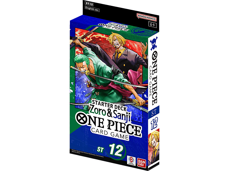 BANDAI One Piece Card Game - Zoro And Sanji Starter Deck (ST12 ...