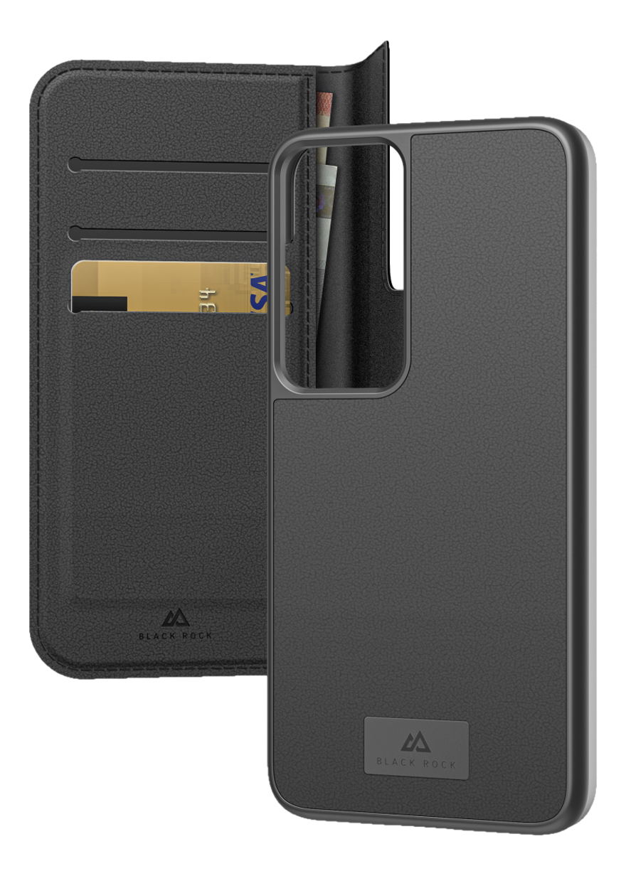BLACK ROCK Wallet 2in1 - Booklet (Adatto per modello: Samsung Galaxy S23 5G)