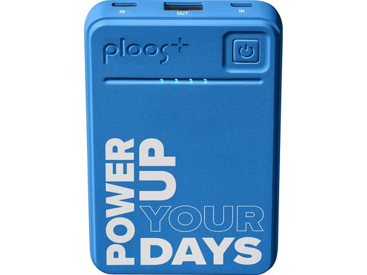PLOOS Words 5000 - Powerbank (Blau)