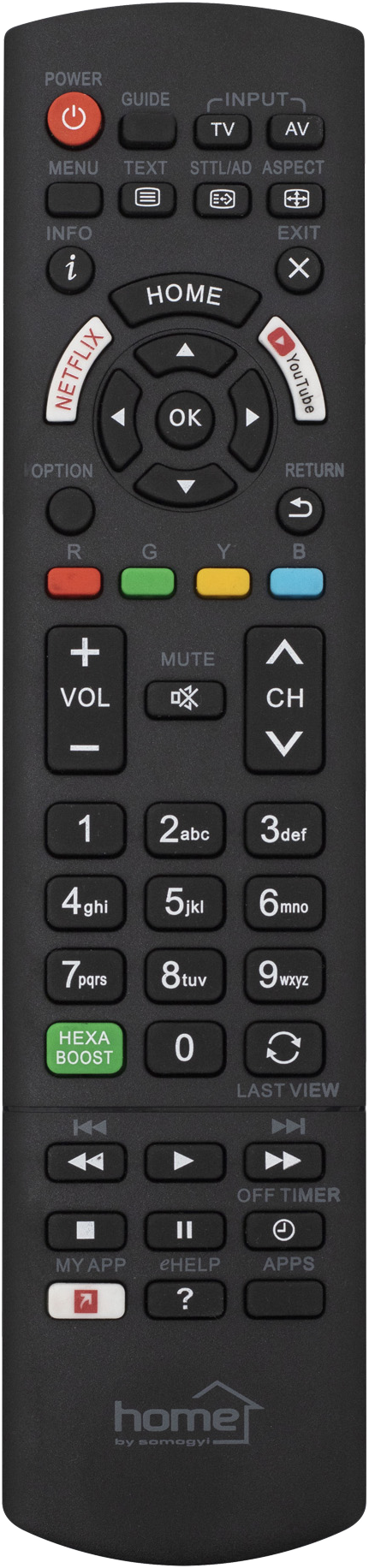 HOME URC PAN Panasonic okos távirányító