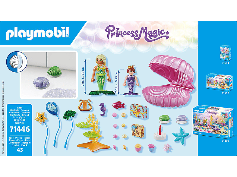 Thumbnail - PLAYMOBIL 71446 Meerjungfrauen-Geburtstagsparty Spielset, Mehrfarbig