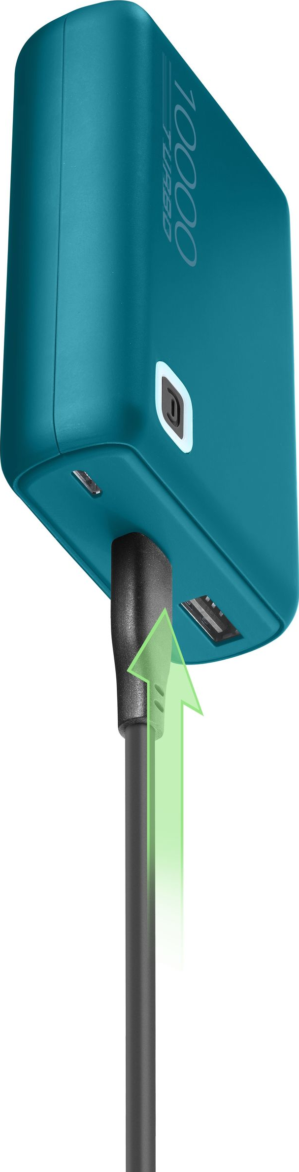 CELLULARLINE ESSENCE TURBO 10000 - Powerbank (Türkis)