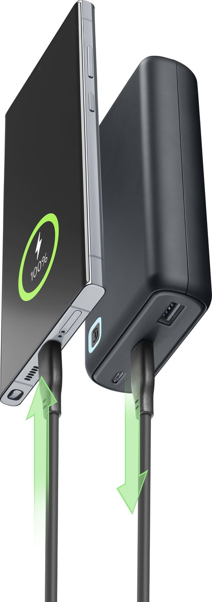 CELLULARLINE ESSENCE TURBO 20000 - Powerbank (Grau)