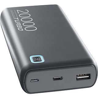 CELLULARLINE ESSENCE TURBO 20000 - Powerbank (Grau)