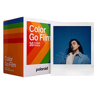 Película fotográfica - Polaroid Color Go Film, Para cámara instantánea Polaroid Go, 16 fotos.