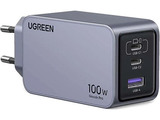 UGREEN 25874 Nexode Pro 100W - Wallcharger (Gris)