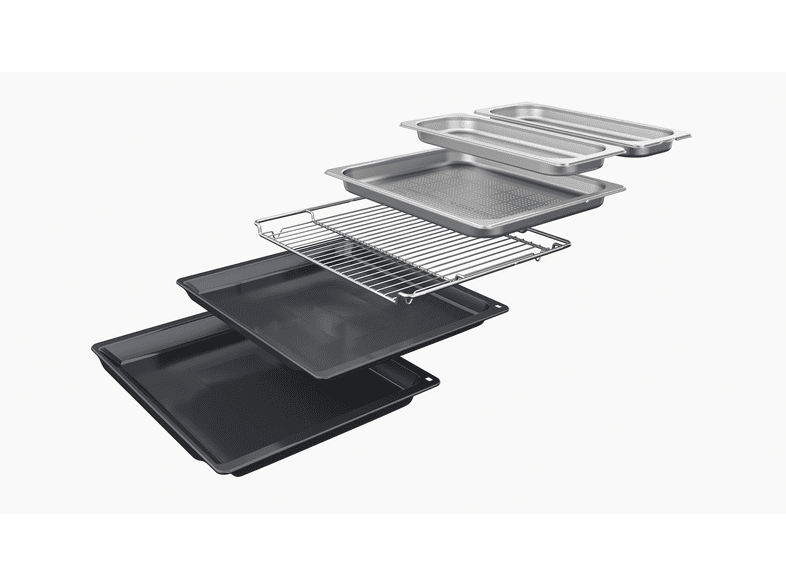 Siemens HS758G3B1 iQ700, Backofen mit Backofenassistenten und Sprachsteuerung (71 l, Schwarz, 594 mm breit, A+, mit Dampfgarfunktion) — Foto 5 von 5