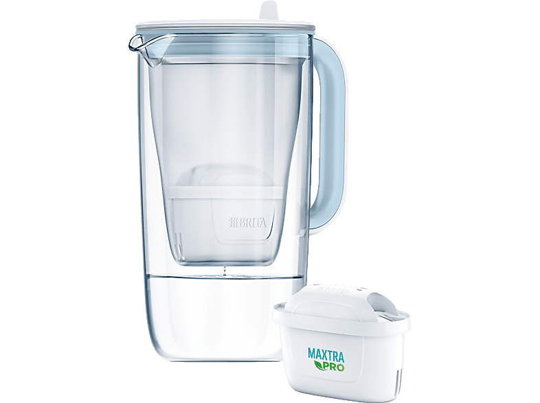 BRITA One vízszűrő Üvegkancsó, 2.5 l, Maxtra PRO filterrel, világoskék (BR1050452)