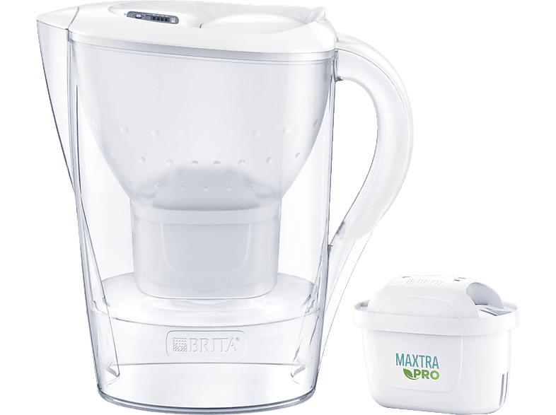 BRITA Marella Cool vízszűrő kancsó, 2.4 l, Maxtra PRO filterrel, fehér (BR1052789)