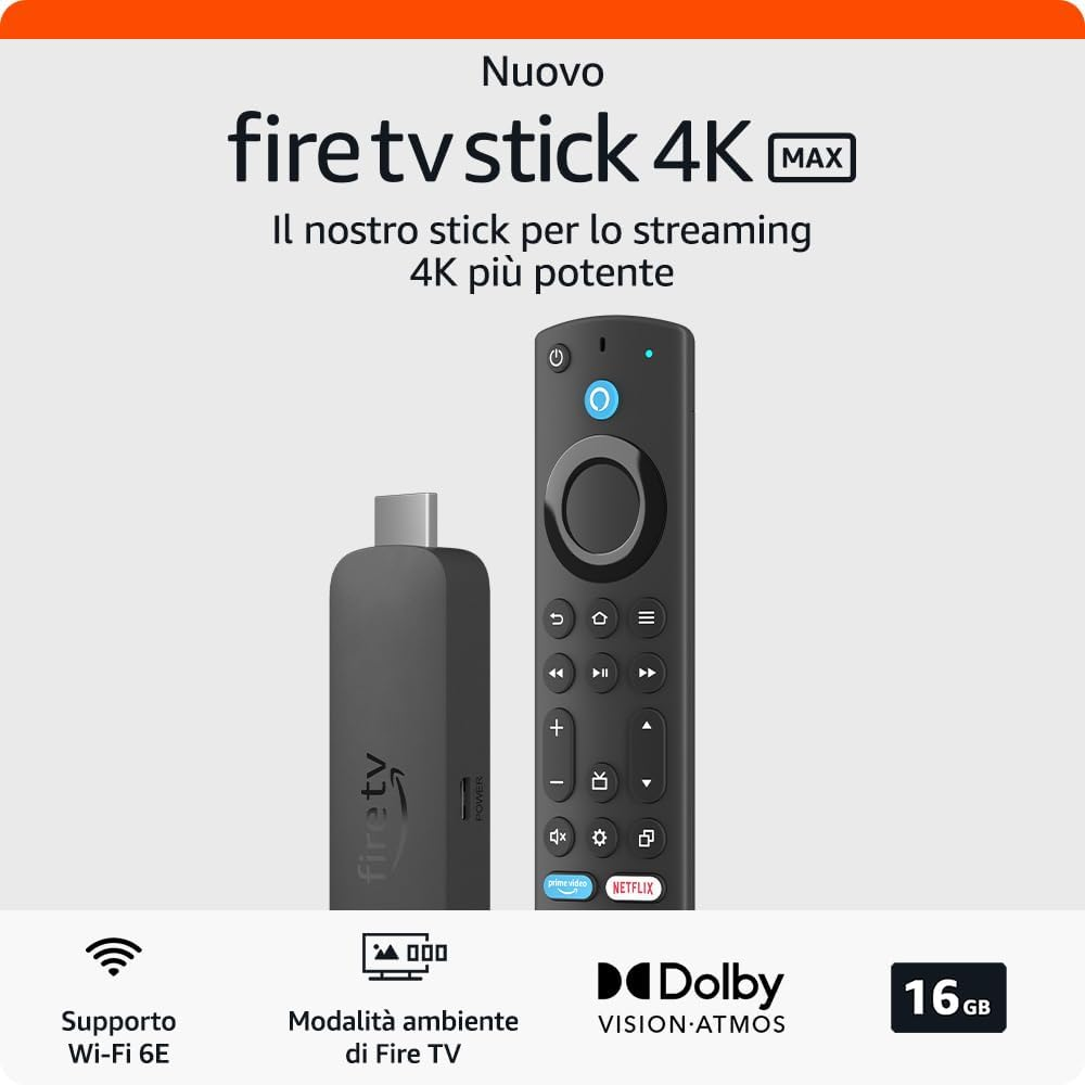 家電 fire tv stick AMAZON Fire TV Stick 4K Max (2. Gen.) | TV-Stick (Schwarz