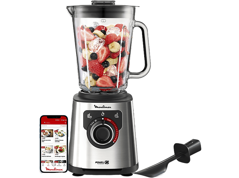 MediaMarkt rebaja la batidora de vaso Moulinex para preparar los mejores  batidos de fruta este verano y combatir la ola de calor