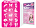 TYTOO Lányos sablon szett 15 db-os (TY50106), rózsaszín