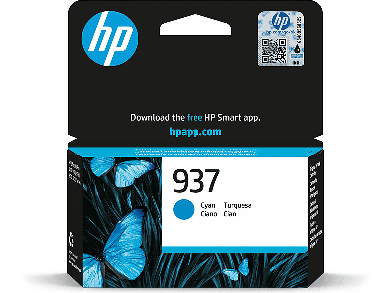 HP 937 Cyan Tintenpatrone