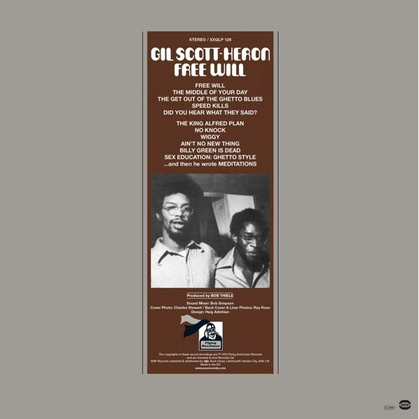 Gil Scott-Heron - Free Will Remaster-2LP-Edition) AAA - (Vinyl) (Gatefold