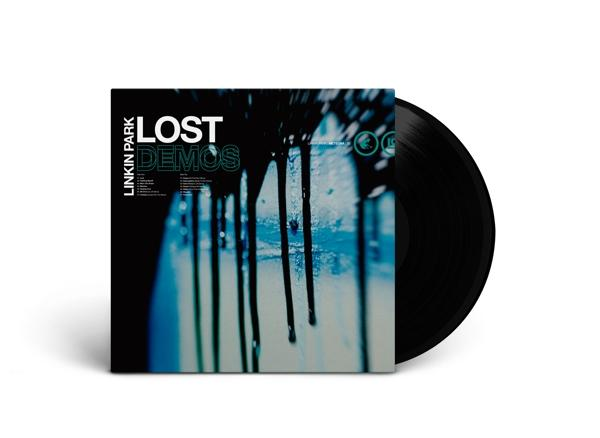 Linkin Park Albumcover mit dem Titel 'LOST DEMOS'.