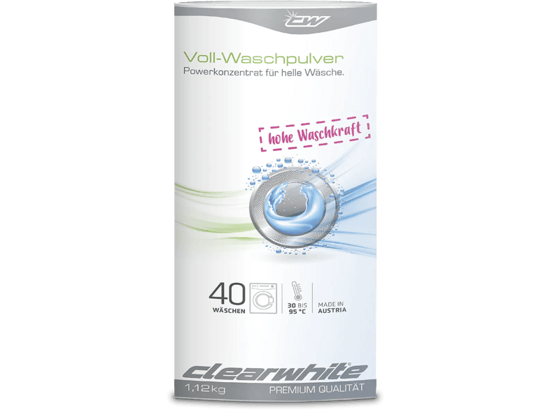 clearwhite Waschpulver Box; Waschpulver Set — Foto 2 von 5